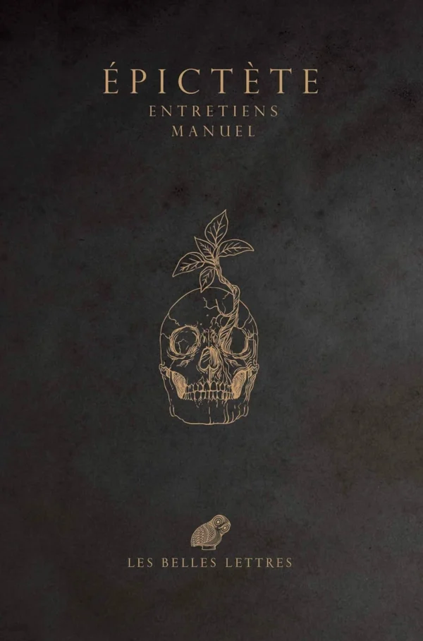 Couverture du livre Entretiens : Manuel d’Épictète – Édition spéciale Les Belles Lettres.
