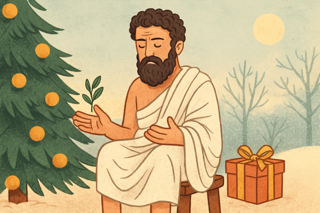 Femme notant sa gratitude quotidienne dans un carnet, pratique inspirée du stoïcisme.