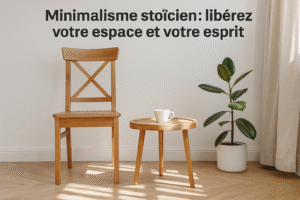Lire la suite à propos de l’article Minimalisme stoïcien : libérez votre espace et votre esprit