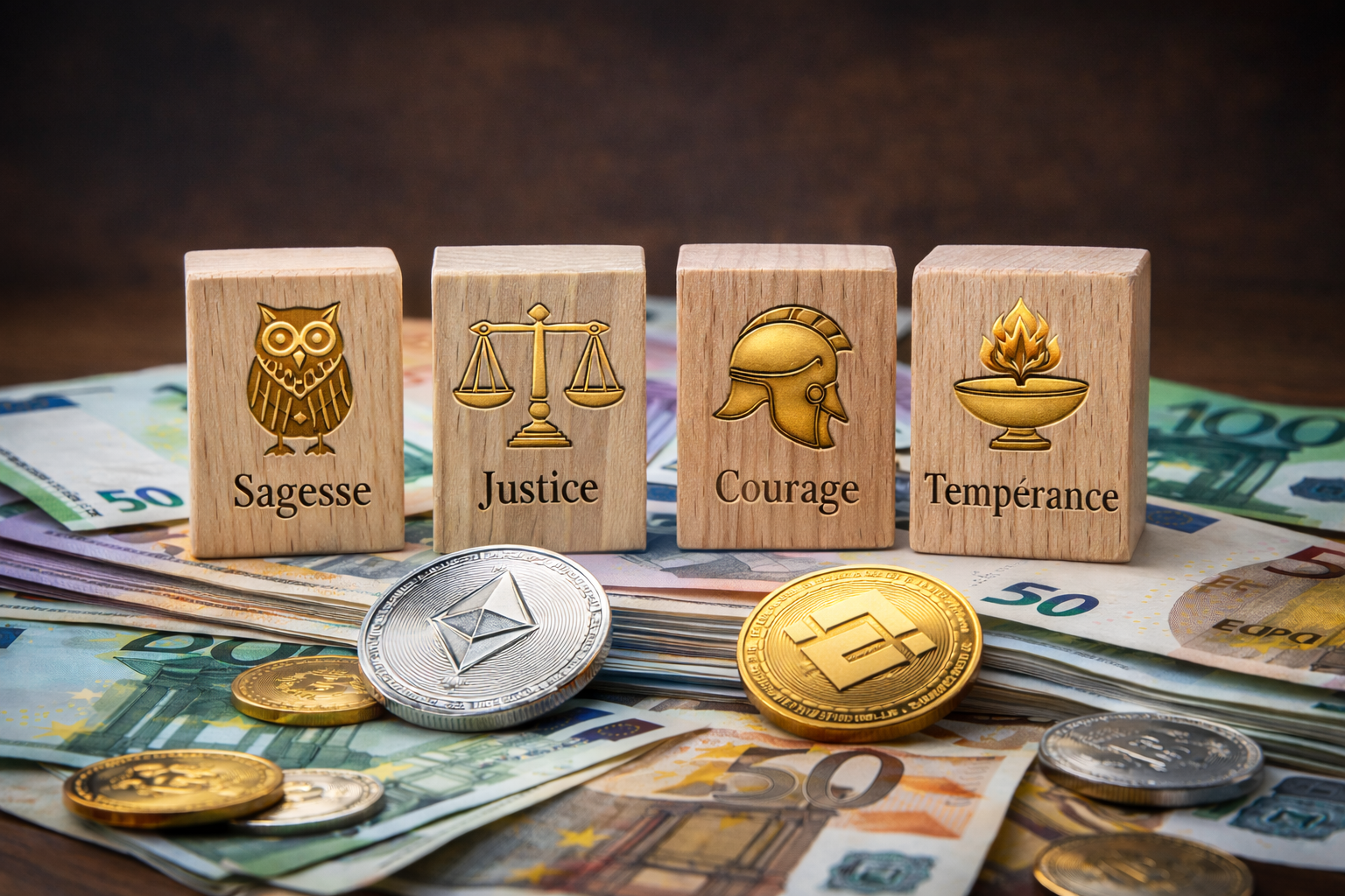 You are currently viewing Les 4 Vertus Cardinales Stoïciennes : le Code de Conduite du Professionnel Exceptionnel