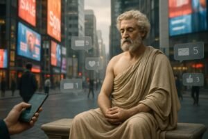 Explorez l'économie de l'attention sous l'angle de la philosophie stoïcienne pour mieux comprendre comment gérer son focus et ses distractions dans un monde hyperconnecté.