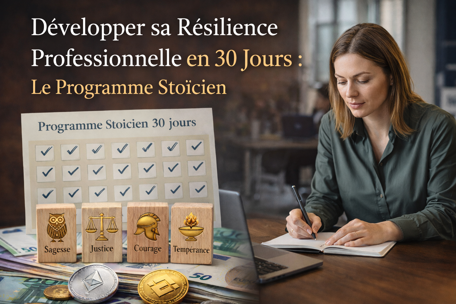 You are currently viewing Développer sa Résilience Professionnelle en 30 Jours : Le Programme Stoïcien