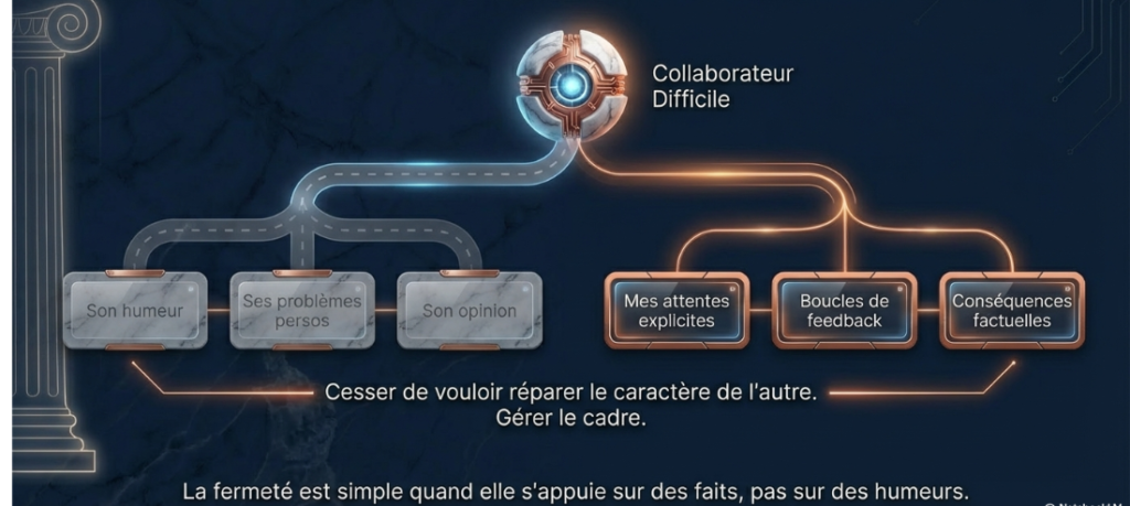 Gérer un collaborateur difficile avec la dichotomie du contrôle