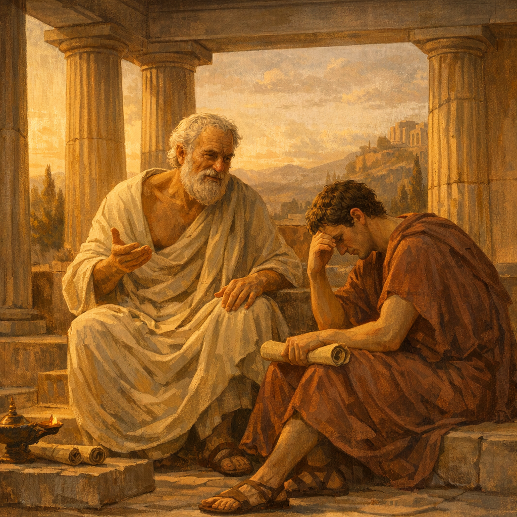 You are currently viewing Stoïcisme et anxiété : 5 techniques d’Épictète pour calmer l’esprit