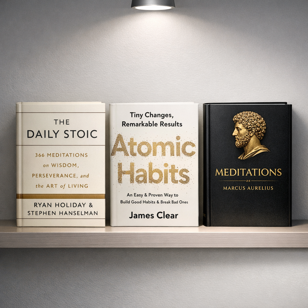 Les livres de Ryan Holiday : L'obstacle est le chemin, L'ego est l'ennemi, Stillness