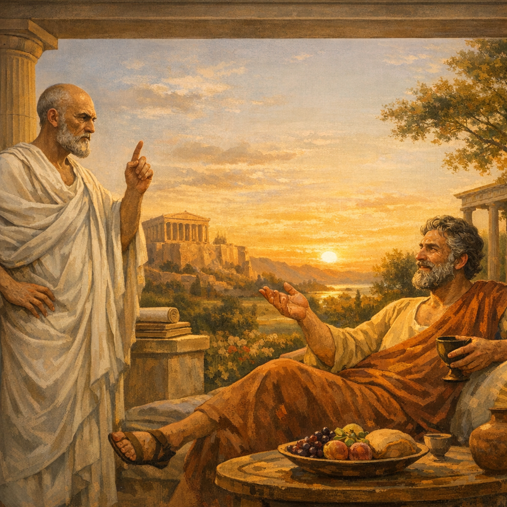 You are currently viewing Stoïcisme vs Épicurisme : quelle philosophie choisir ?