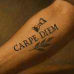 Tatouage carpe diem : sens véritable, symboles, placement et pièges