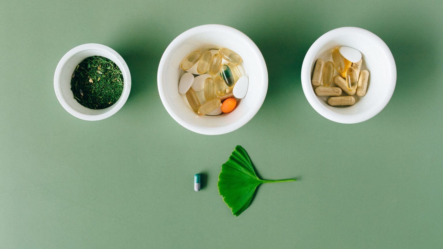 Sélection de compléments ashwagandha en gélules